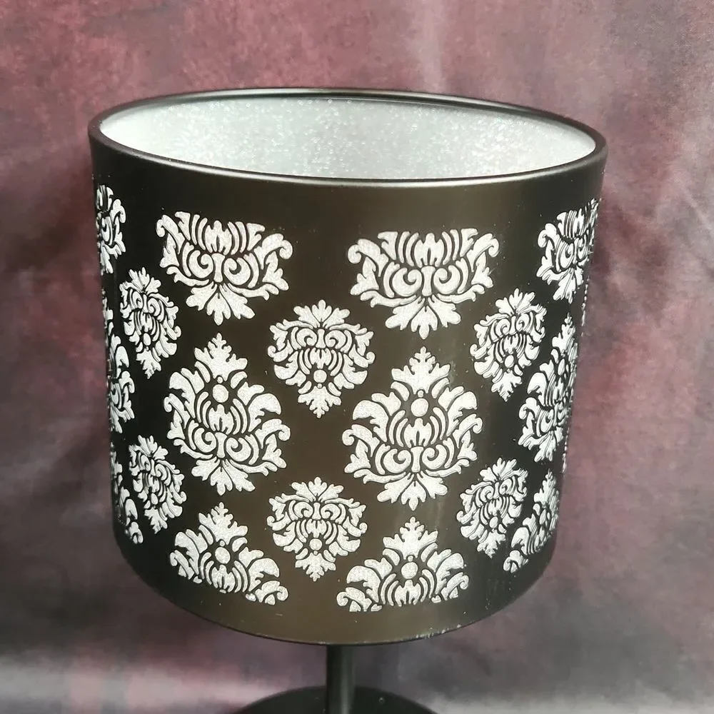 🩵NIB Partylite Black Boudoir Tealight/Votive Candle Lamp - Picture 10 of 16